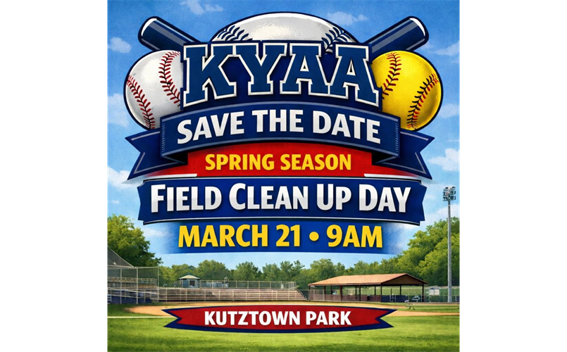 SAVE THE DATE - KYAA SPRING SEASON CLEAN UP DAY!